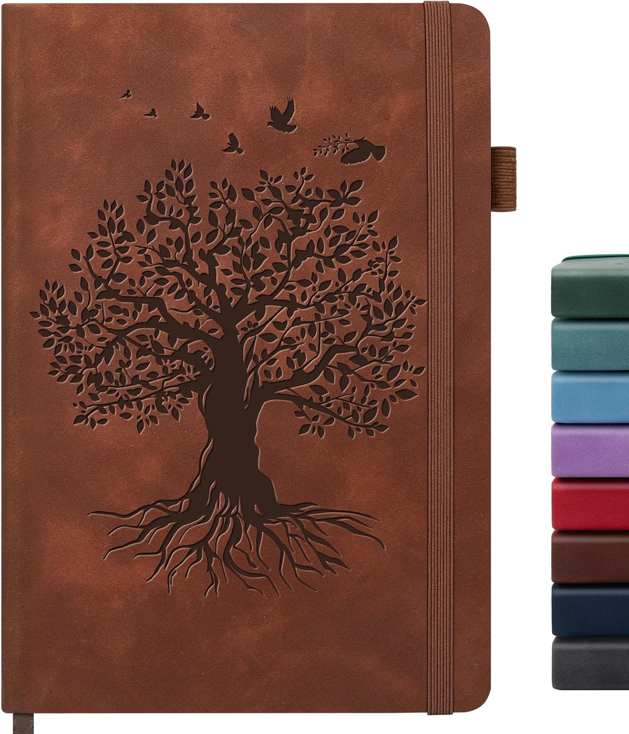 Liniertes Notizbuch A5 Hardcover – Journal für Damen & Herren, 200 Seiten