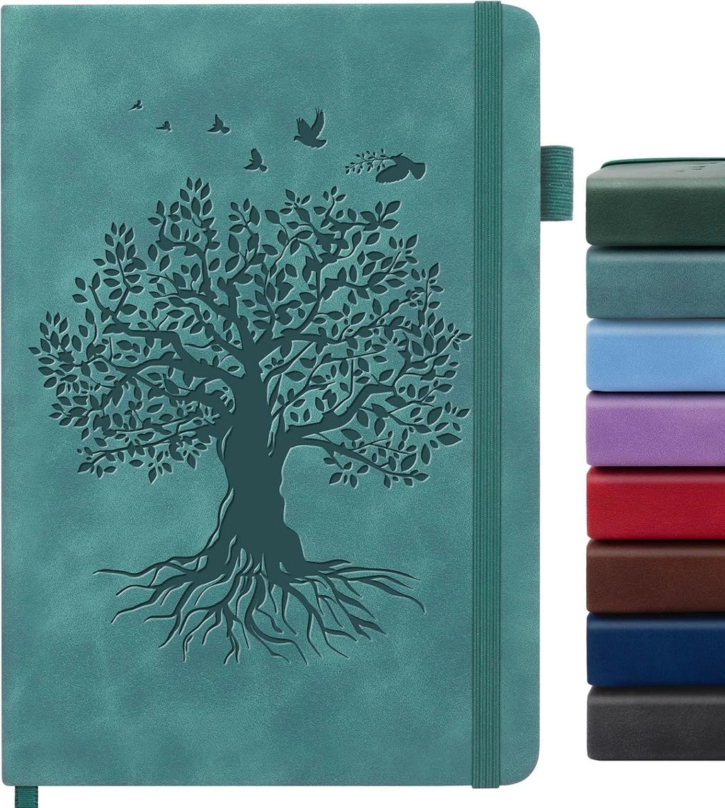 A5 Notizbuch Hardcover – Liniertes Journal für Damen & Herren